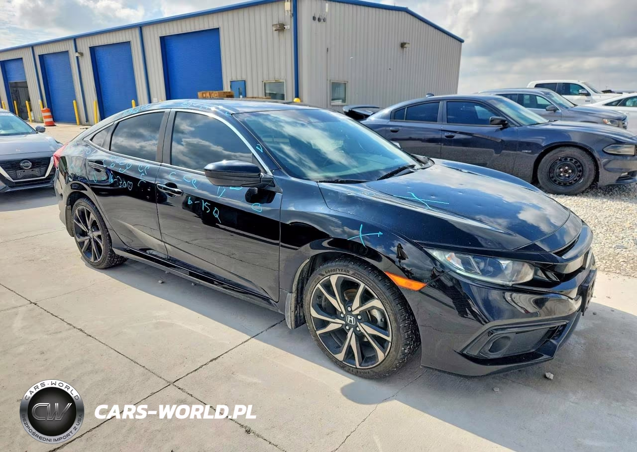 2021 Honda Civic Sport VIN:2HGFC2F83MH505771 - 4
