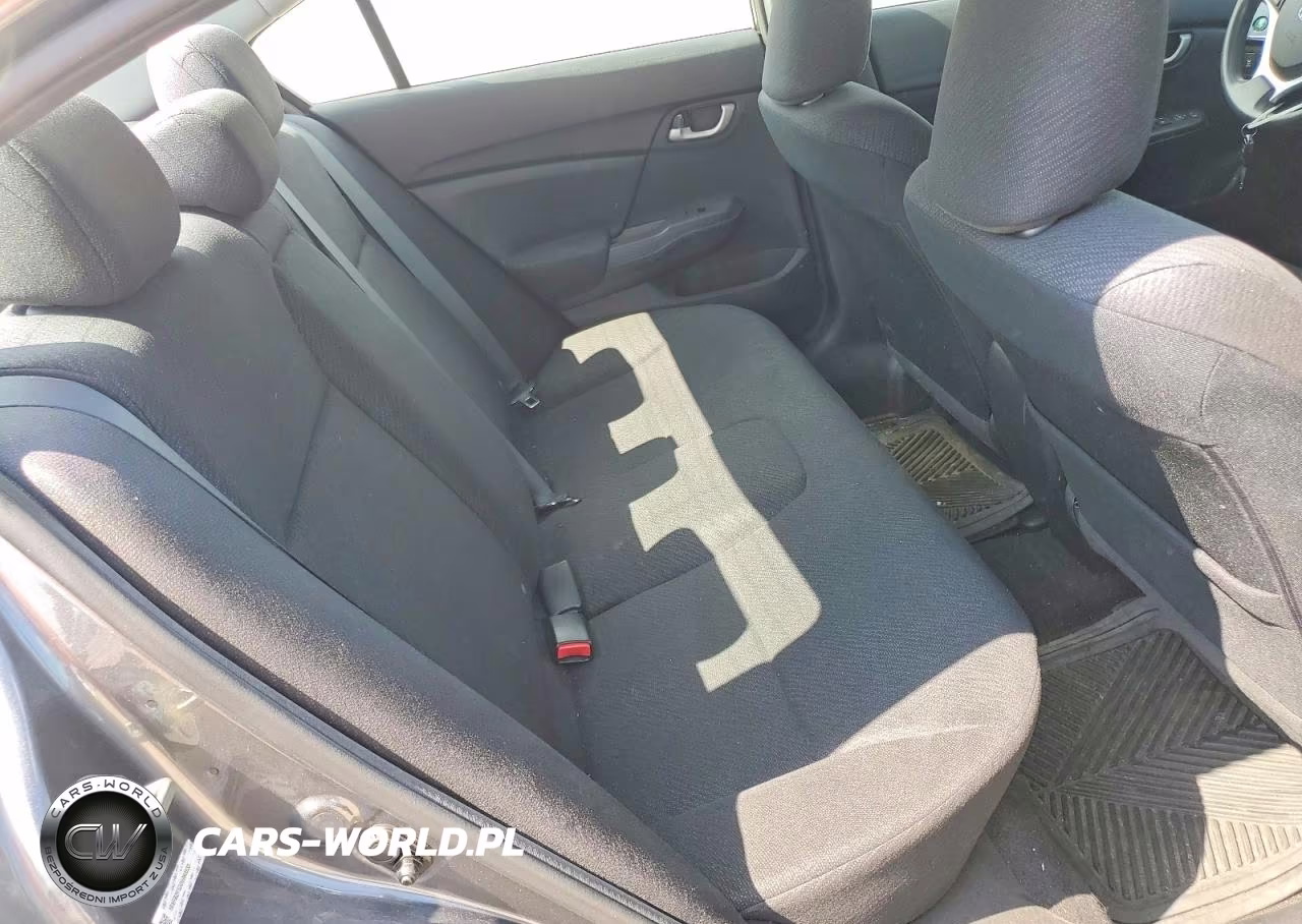 2013 Honda Civic Lx VIN:19XFB2F53DE093533 - 10