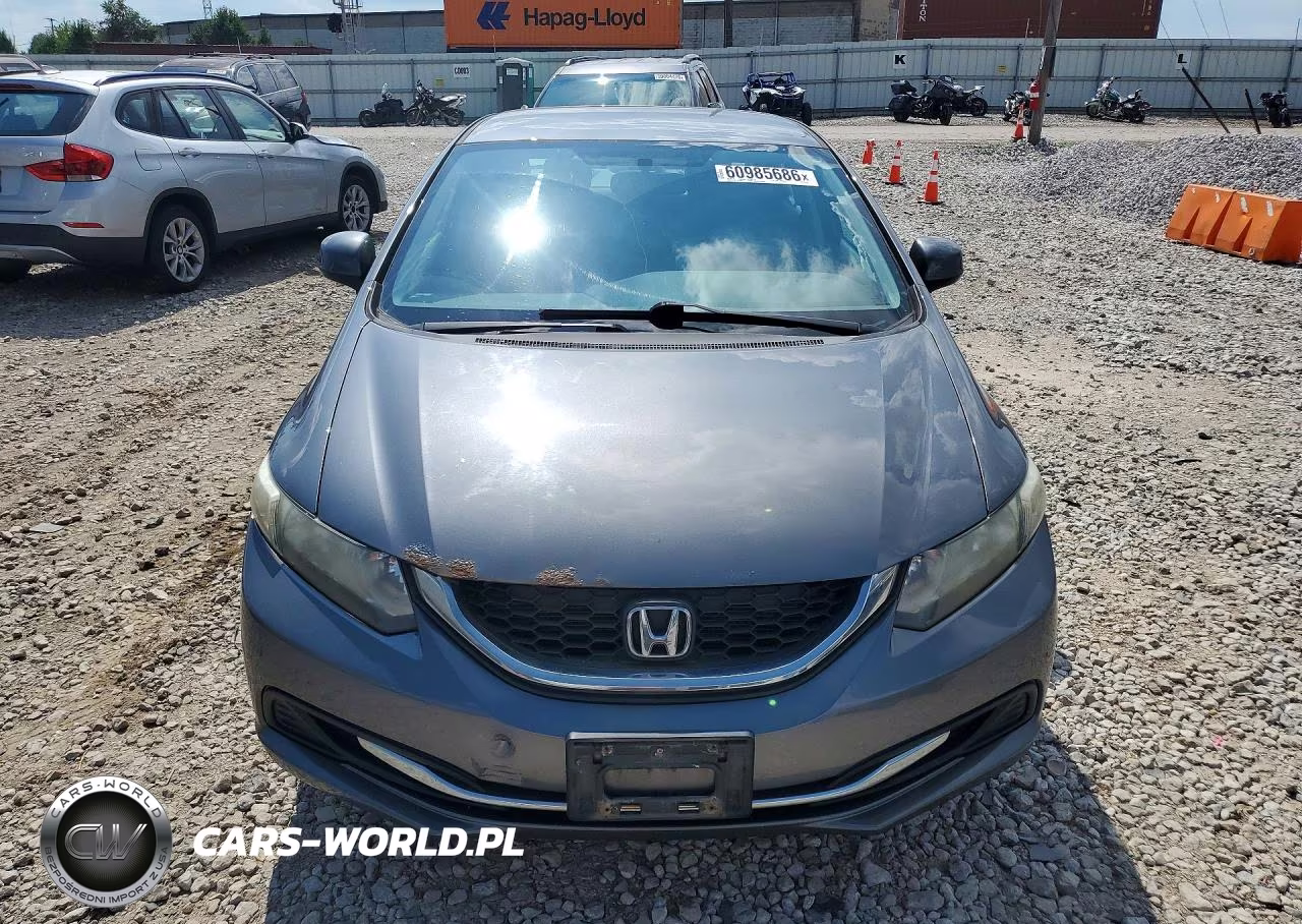 2013 Honda Civic Lx VIN:19XFB2F53DE093533 - 5
