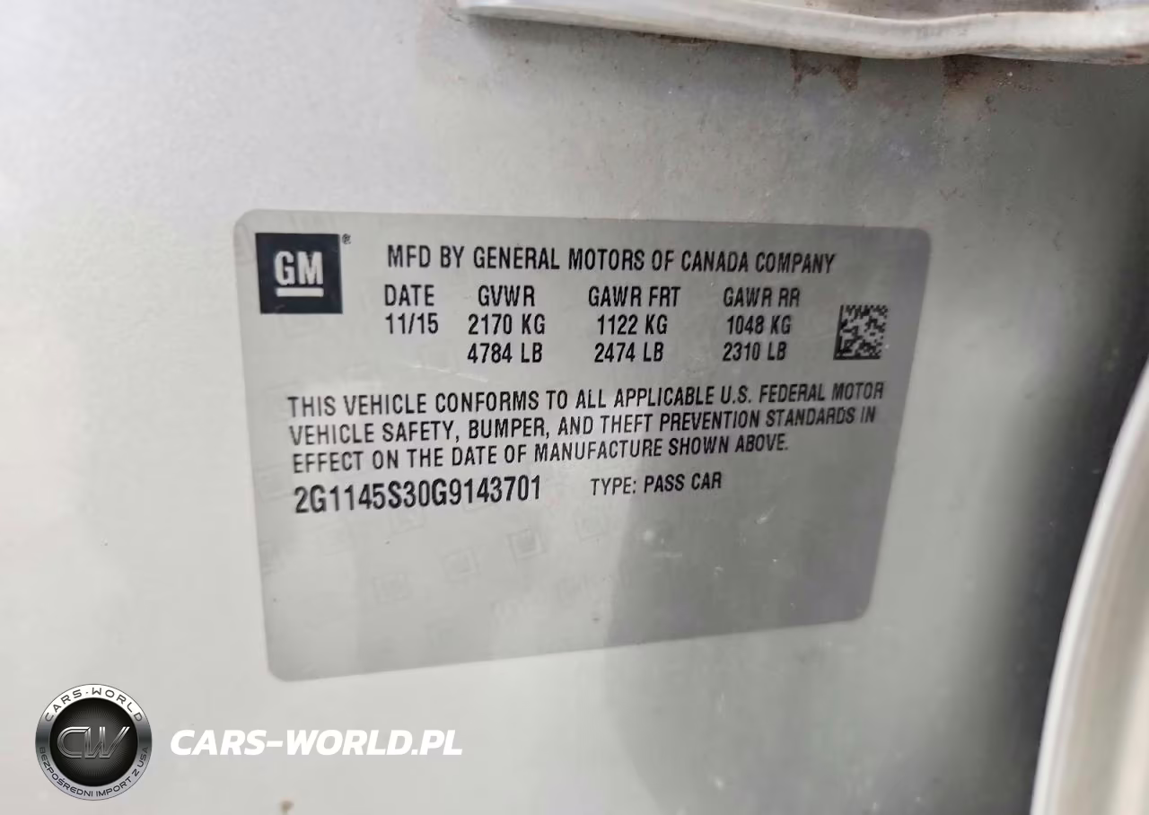 2016 Chevrolet Impala Ltz VIN:2G1145S30G9143701 - 13