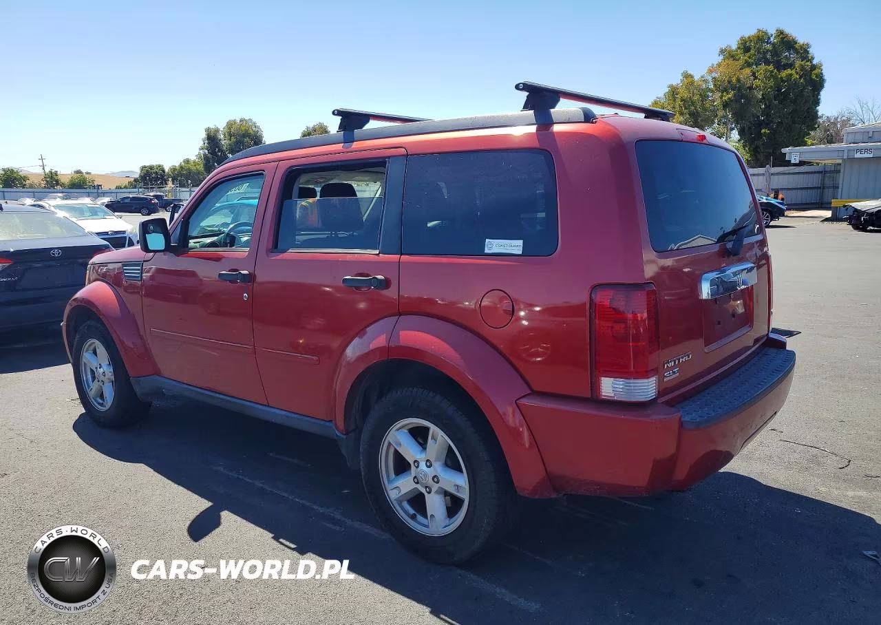 2007 Dodge Nitro Slt VIN:1D8GT58K57W724378 - 2