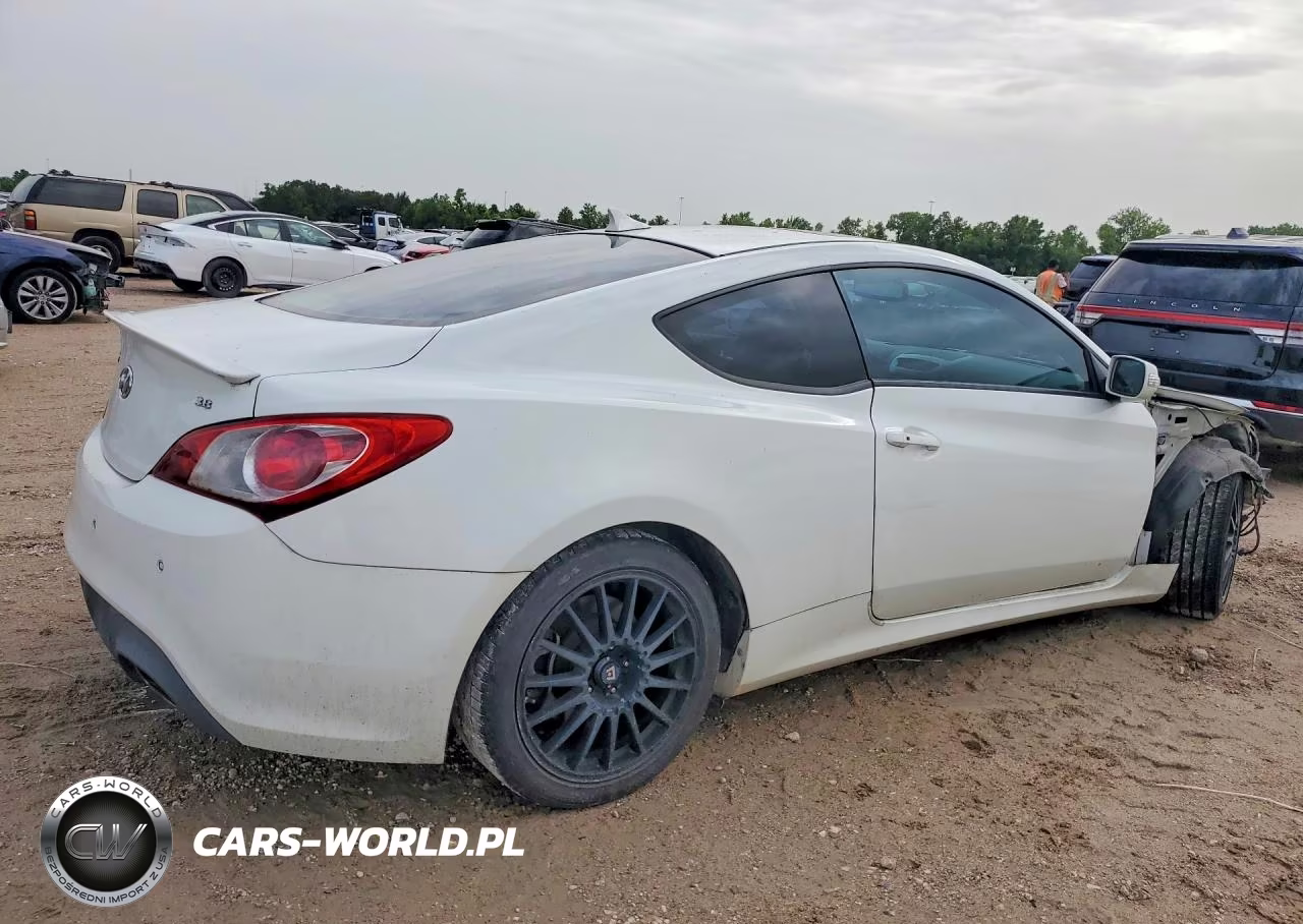2012 Hyundai Genesis Coupe 3.8L VIN:KMHHU6KH6CU069653 - 3
