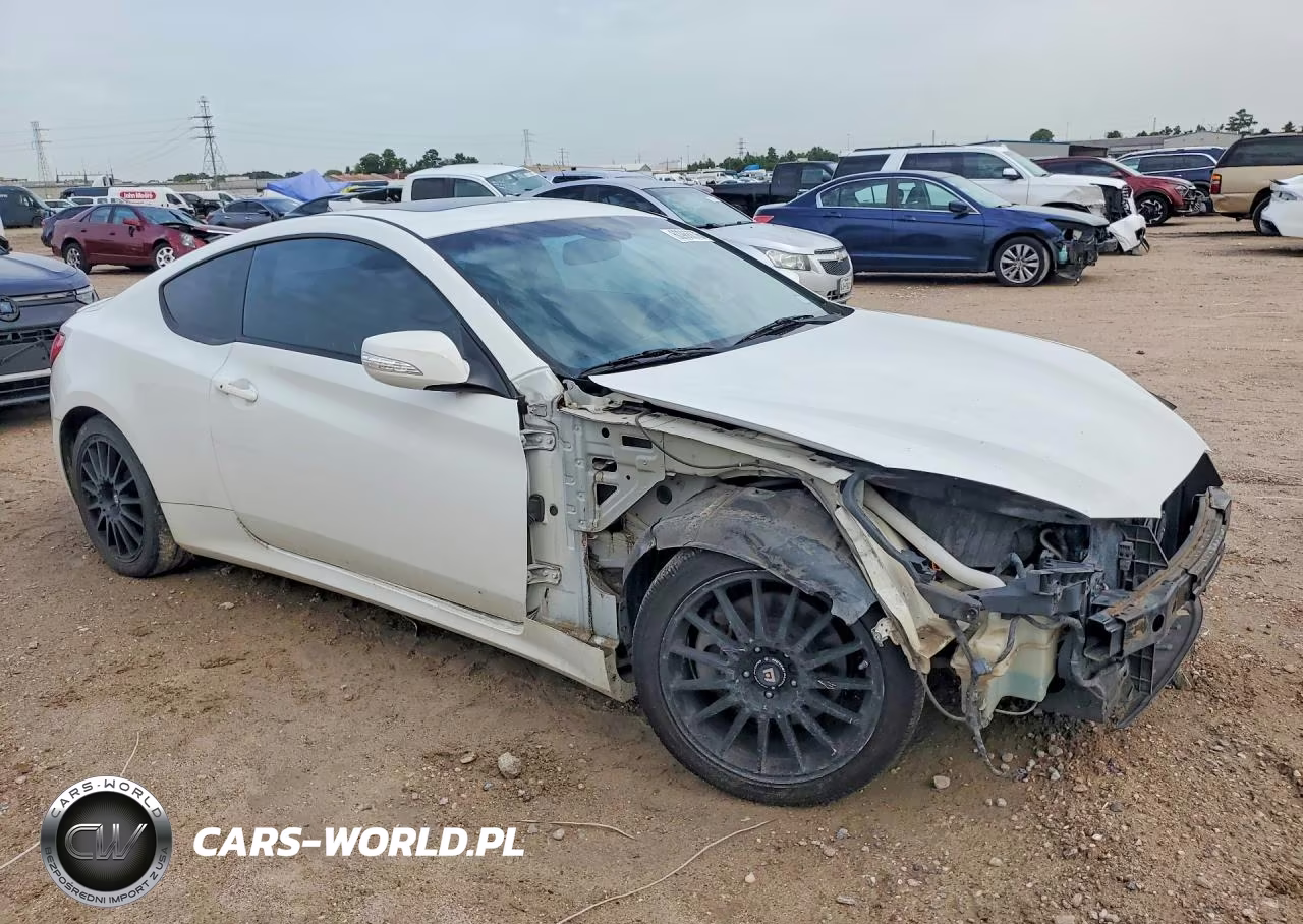 2012 Hyundai Genesis Coupe 3.8L VIN:KMHHU6KH6CU069653 - 4