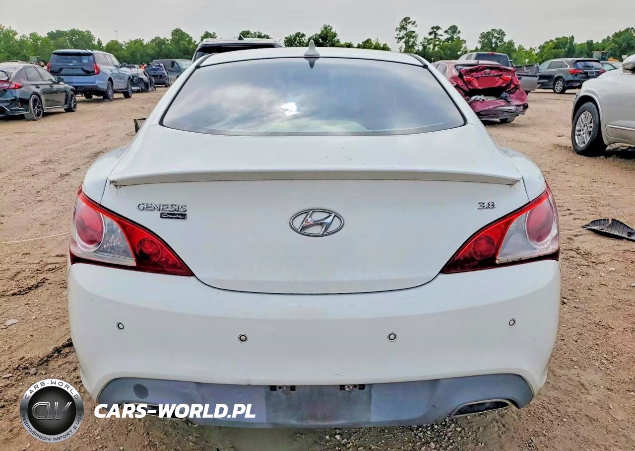 2012 Hyundai Genesis Coupe 3.8L VIN:KMHHU6KH6CU069653 - 6
