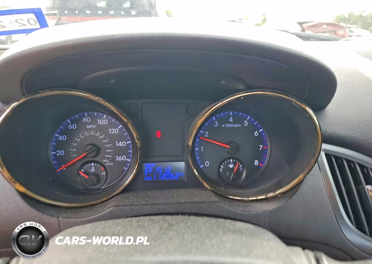 2012 Hyundai Genesis Coupe 3.8L VIN:KMHHU6KH6CU069653 - 9