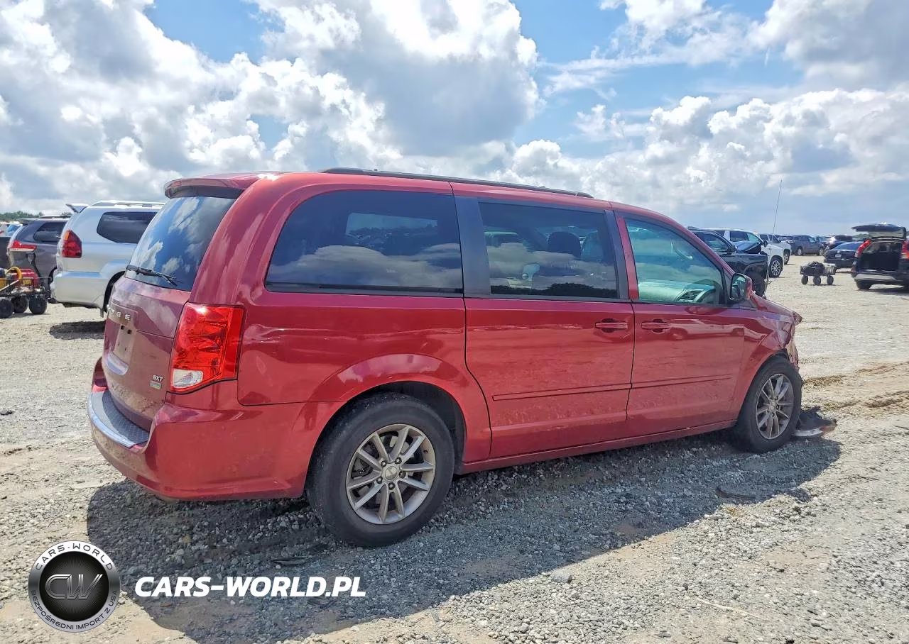2014 Dodge Grand Caravan Sxt VIN:2C4RDGCG6ER341896 - 3