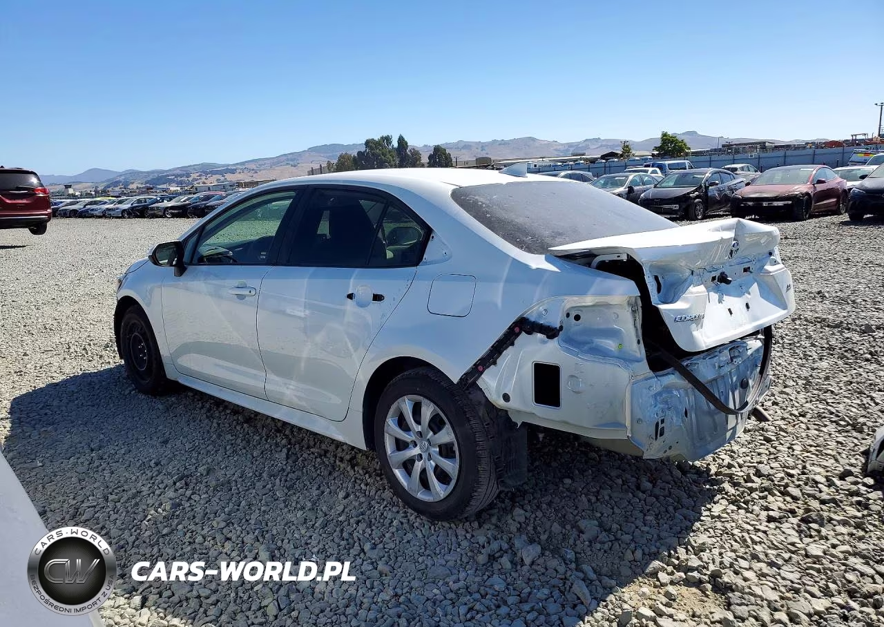 2021 Toyota Corolla Le VIN:JTDEPMAE3MJ156374 - 2
