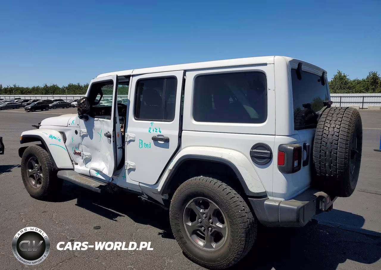2021 Jeep Wrangler Unlimited Sahara VIN:1C4HJXEN8MW557268 - 2