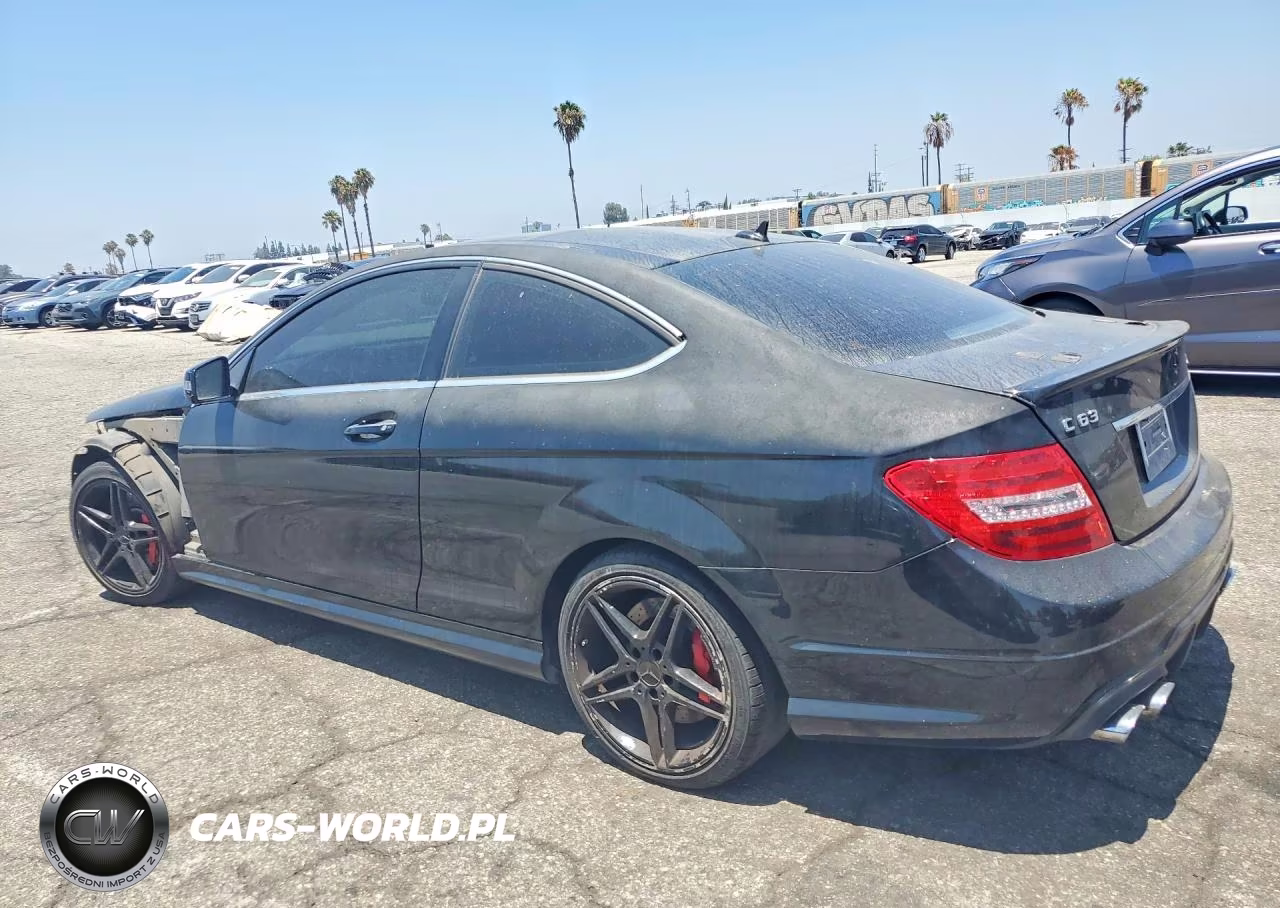 2013 Mercedes-Benz C 63 Amg VIN:WDDGJ7HBXDG068691 - 2