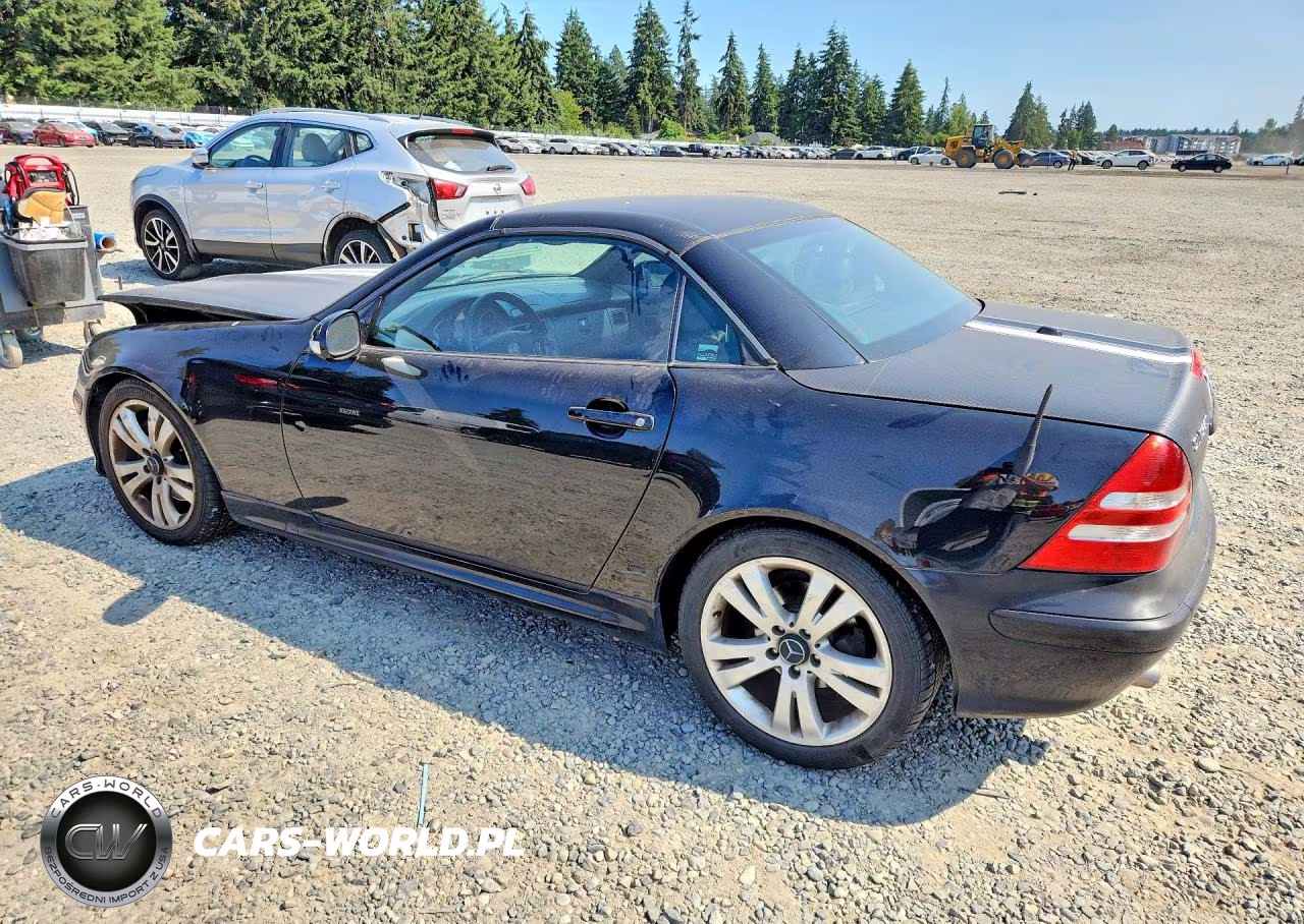 2001 Mercedes-Benz Slk 320 VIN:WDBKK65F51F225742 - 2