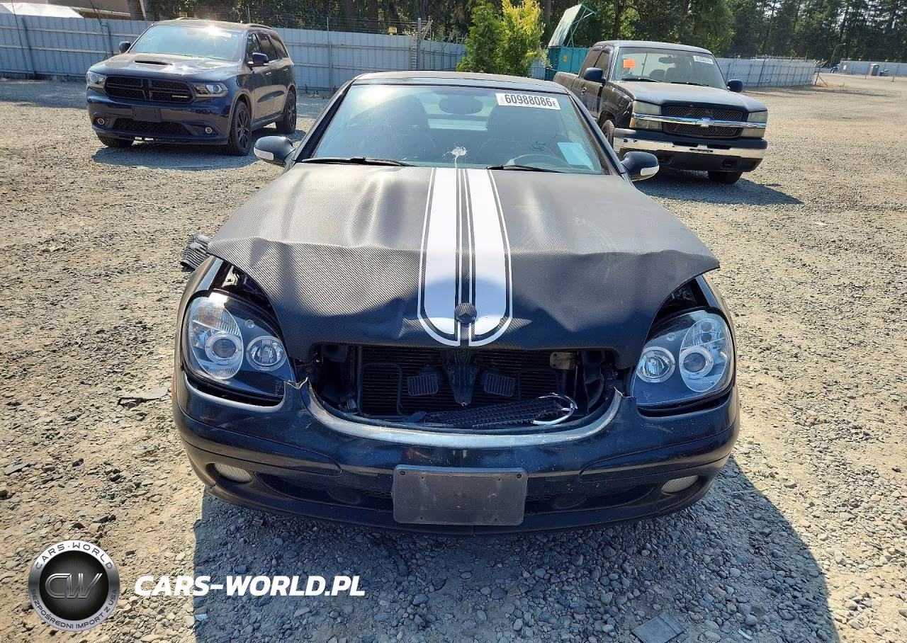 2001 Mercedes-Benz Slk 320 VIN:WDBKK65F51F225742 - 5