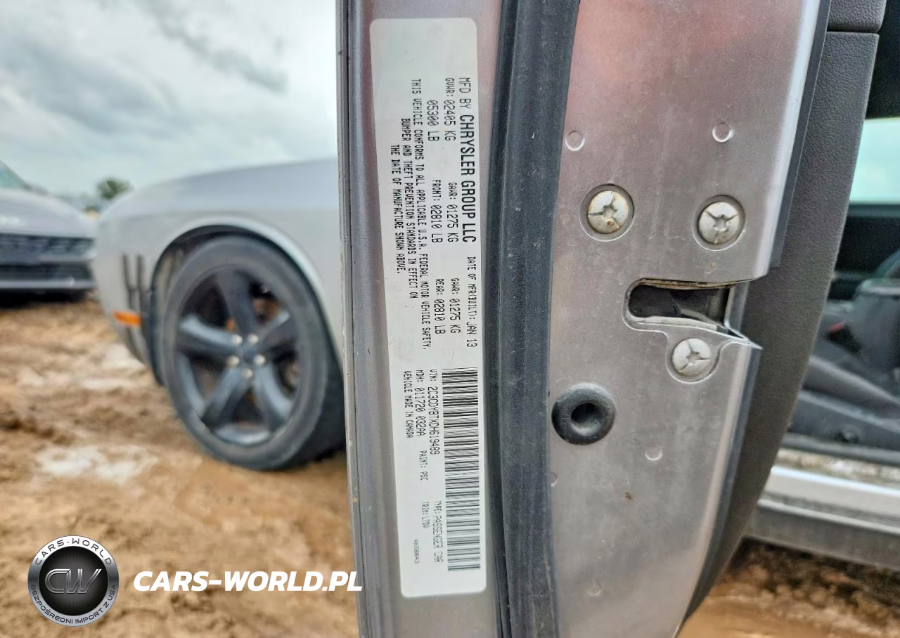 2013 Dodge Challenger R-T VIN:2C3CDYBTXDH619489 - 12