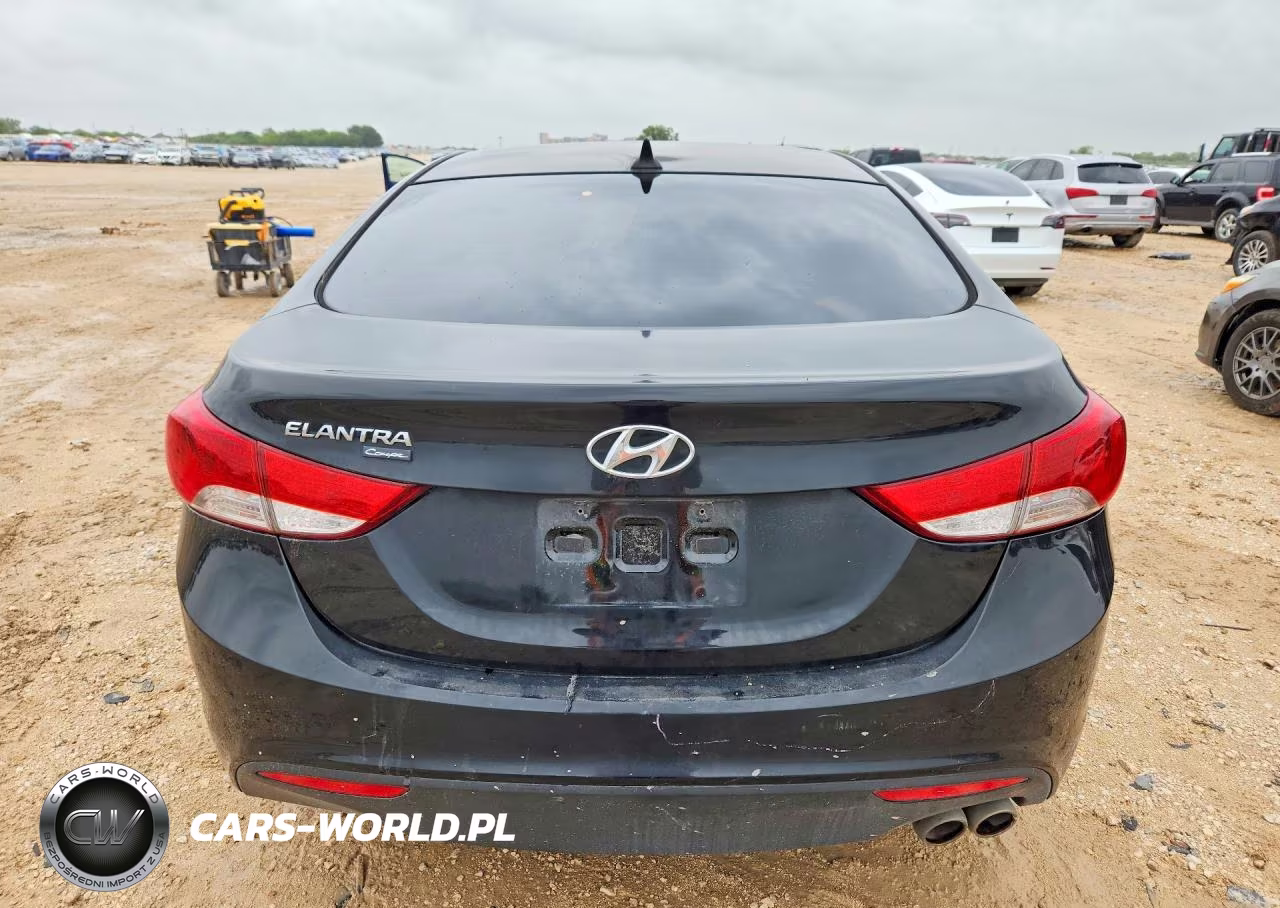 2013 Hyundai Elantra Coupe Gs VIN:KMHDH6AE5DU007169 - 6