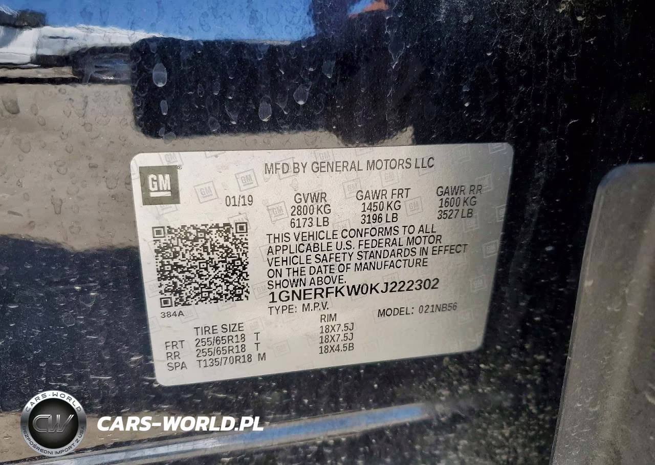 2019 Chevrolet Traverse Ls VIN:1GNERFKW0KJ222302 - 13