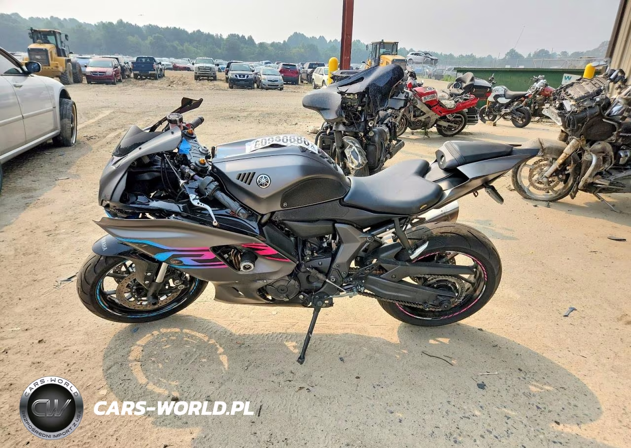 2024 Yamaha Yzfr7 VIN:JYARM38E9RA009103 - 3