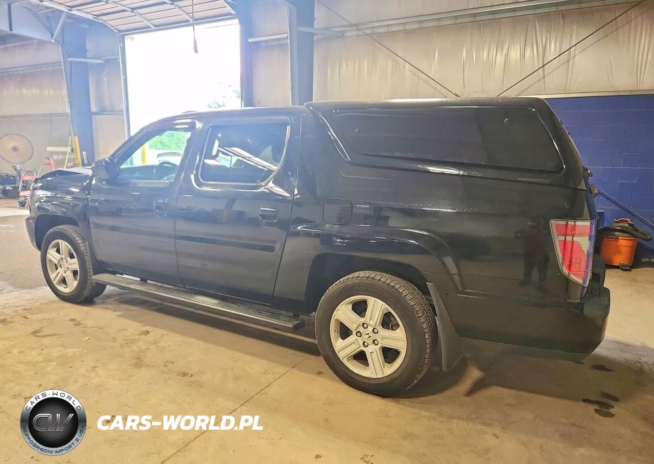 2013 Honda Ridgeline Rtl VIN:5FPYK1F52DB013367 - 2