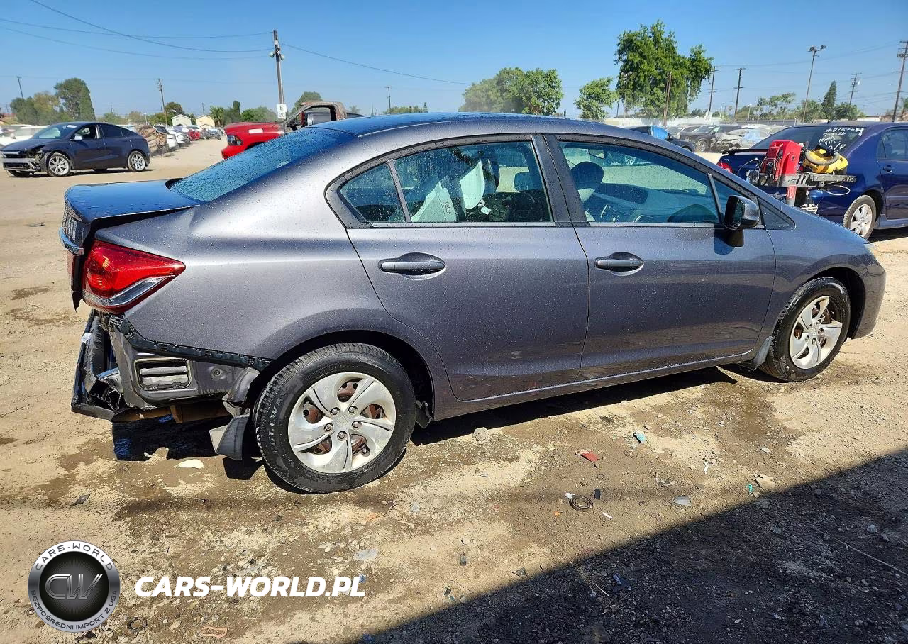 2013 Honda Civic Lx VIN:19XFB2F59DE268173 - 3