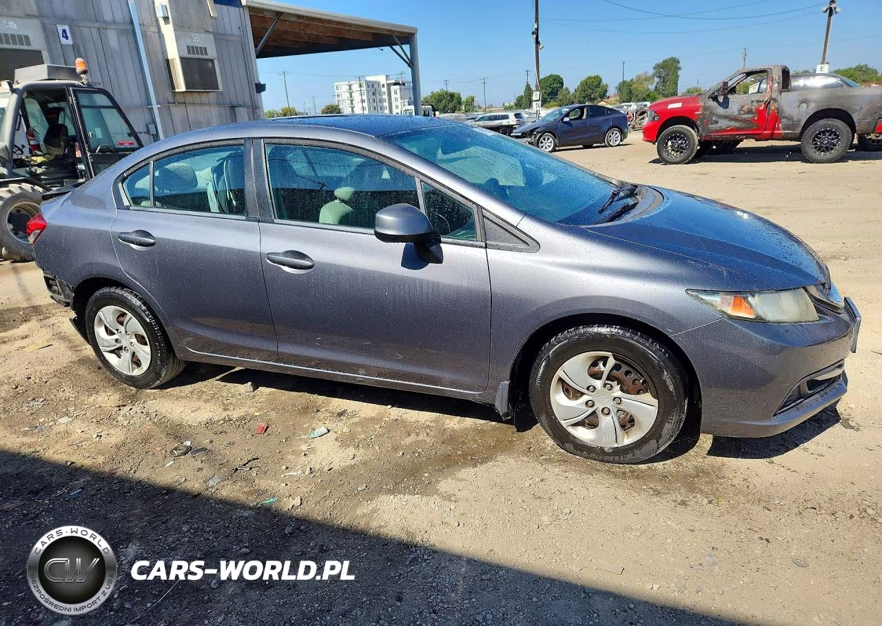2013 Honda Civic Lx VIN:19XFB2F59DE268173 - 4