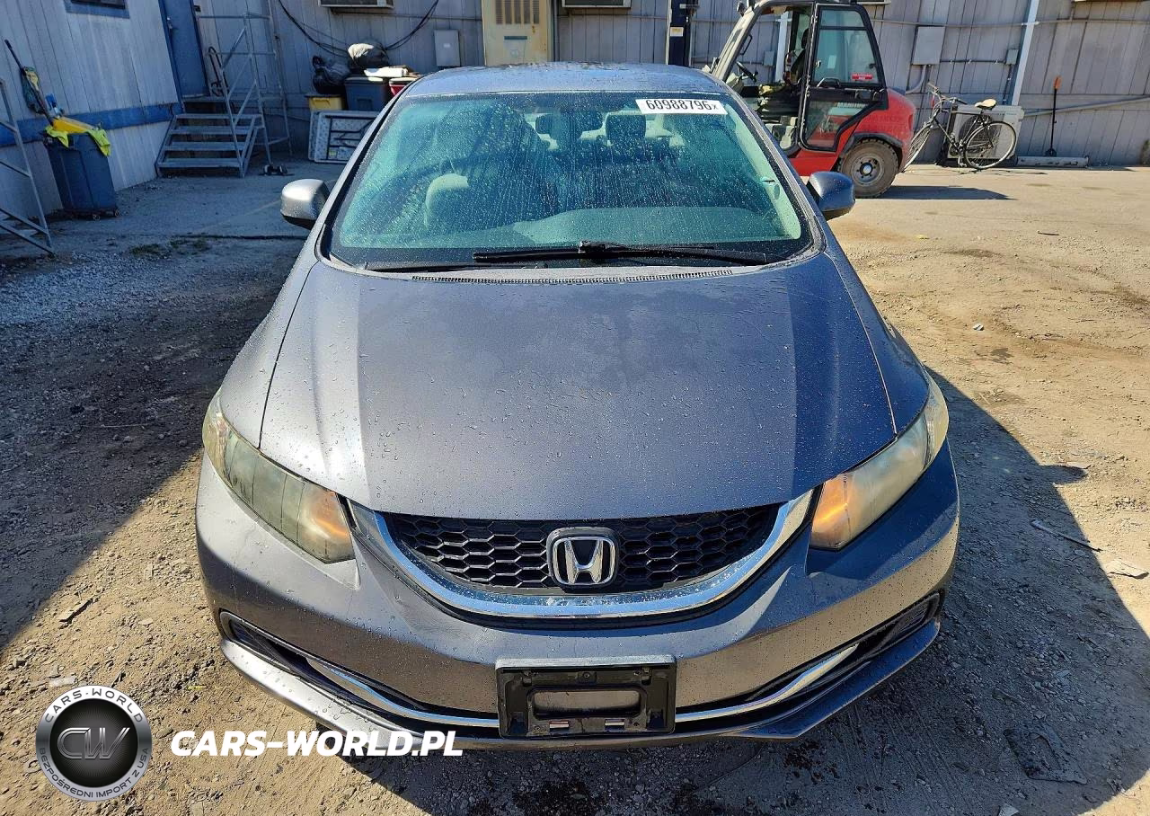 2013 Honda Civic Lx VIN:19XFB2F59DE268173 - 5