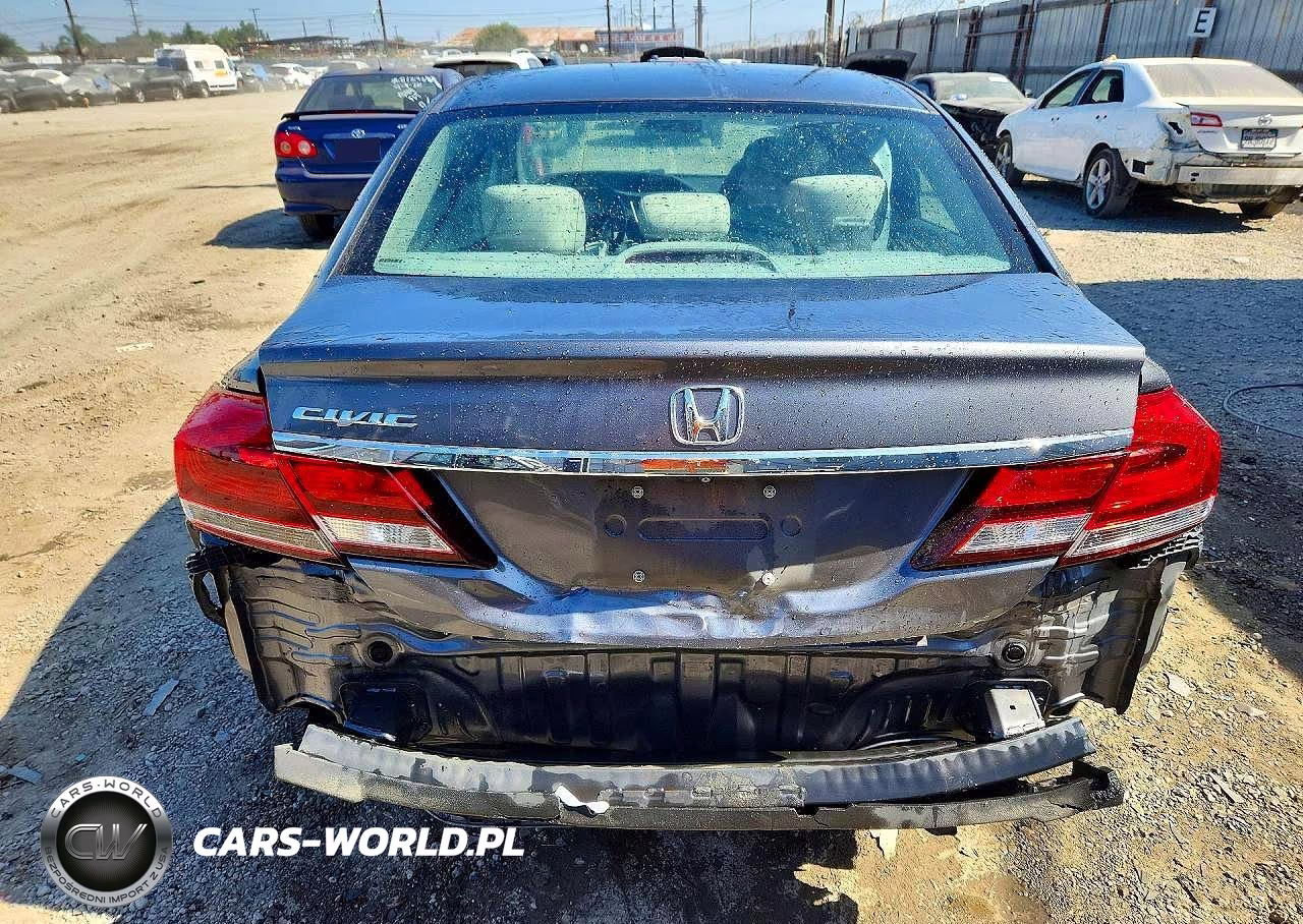 2013 Honda Civic Lx VIN:19XFB2F59DE268173 - 6