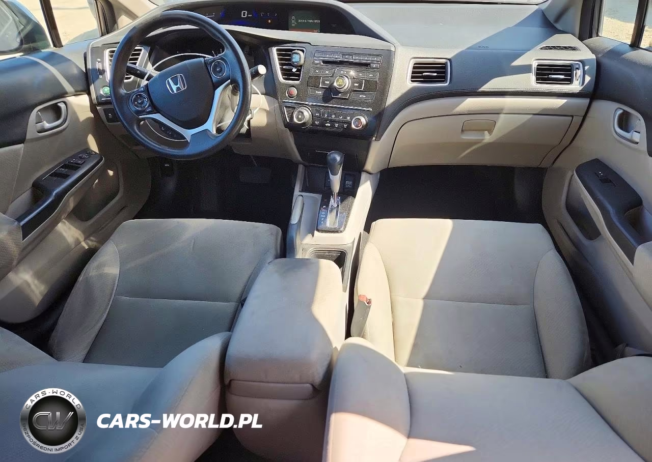 2013 Honda Civic Lx VIN:19XFB2F59DE268173 - 8