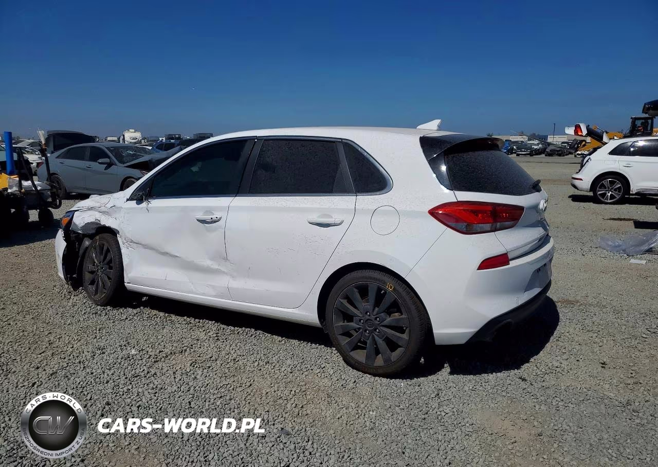 2018 Hyundai Elantra Gt Sport VIN:KMHH55LC7JU011249 - 2