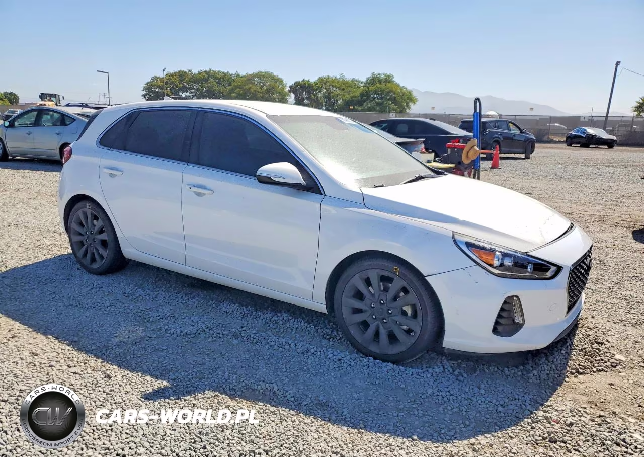 2018 Hyundai Elantra Gt Sport VIN:KMHH55LC7JU011249 - 4