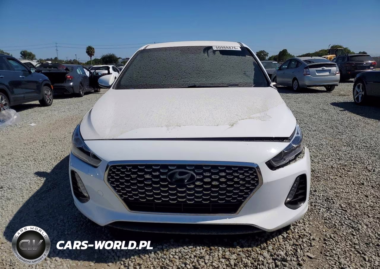2018 Hyundai Elantra Gt Sport VIN:KMHH55LC7JU011249 - 5