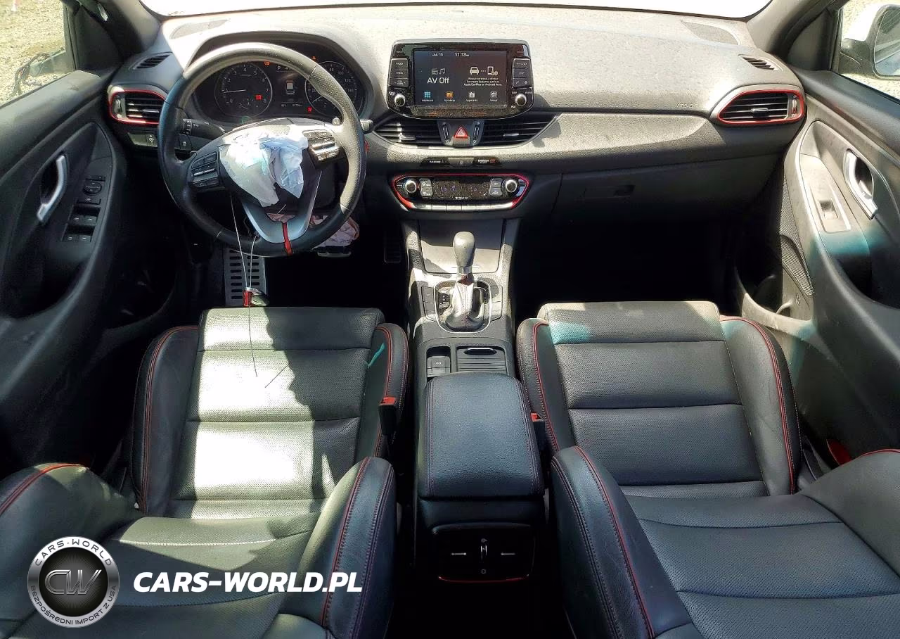 2018 Hyundai Elantra Gt Sport VIN:KMHH55LC7JU011249 - 8