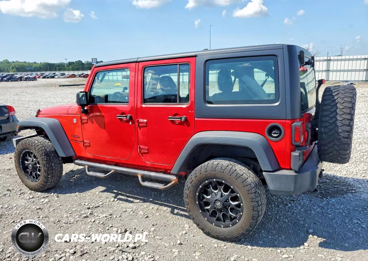 2016 Jeep Wrangler Unlimited Sport VIN:1C4BJWDG3GL155747 - 2