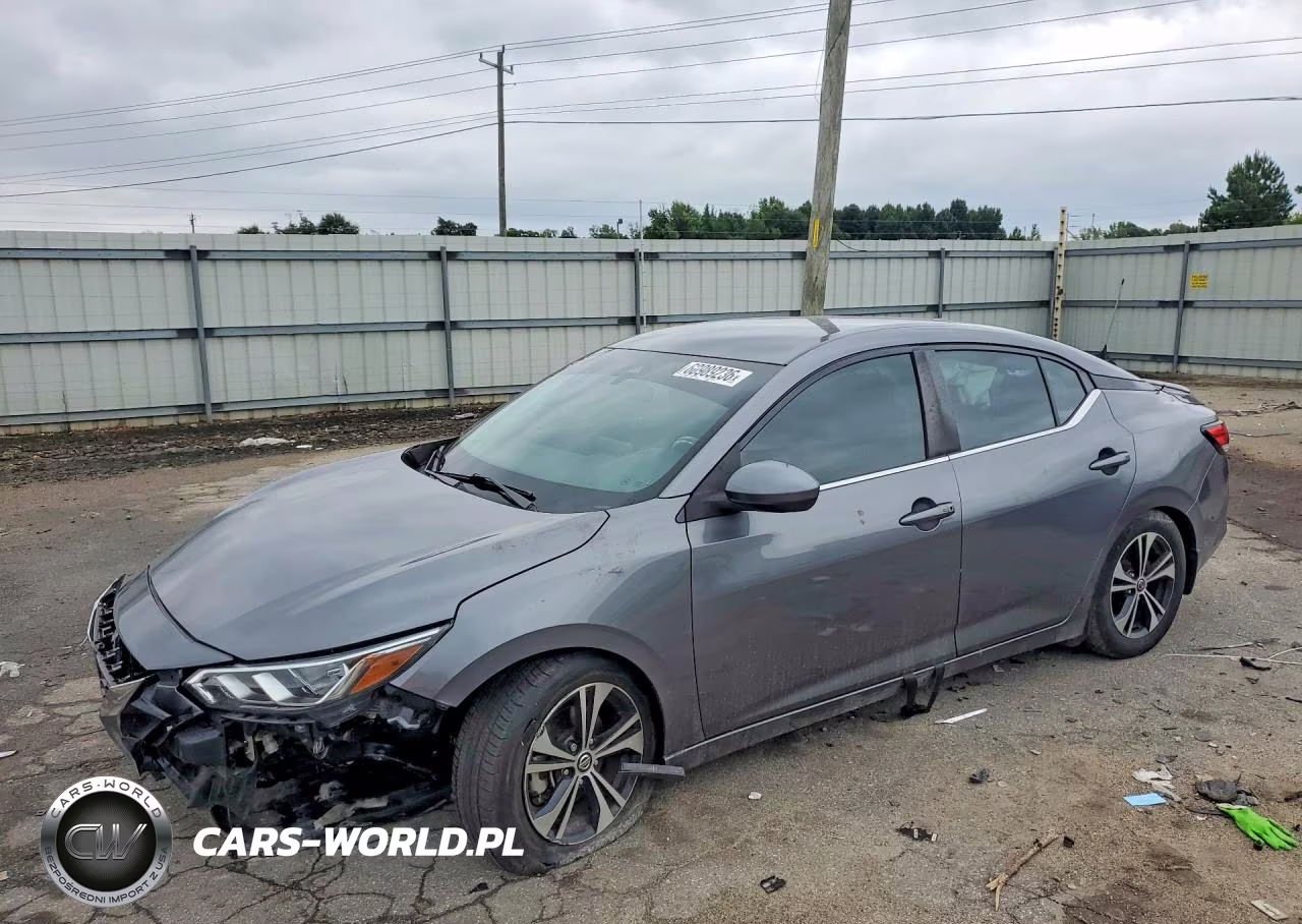 2021 Nissan Sentra Sv VIN:3N1AB8CV8MY268068 - 1
