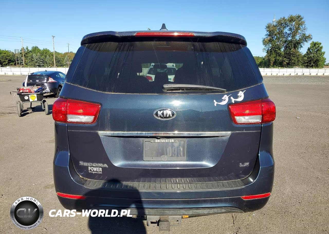 2015 Kia Sedona Lx VIN:KNDMB5C17F6050400 - 6