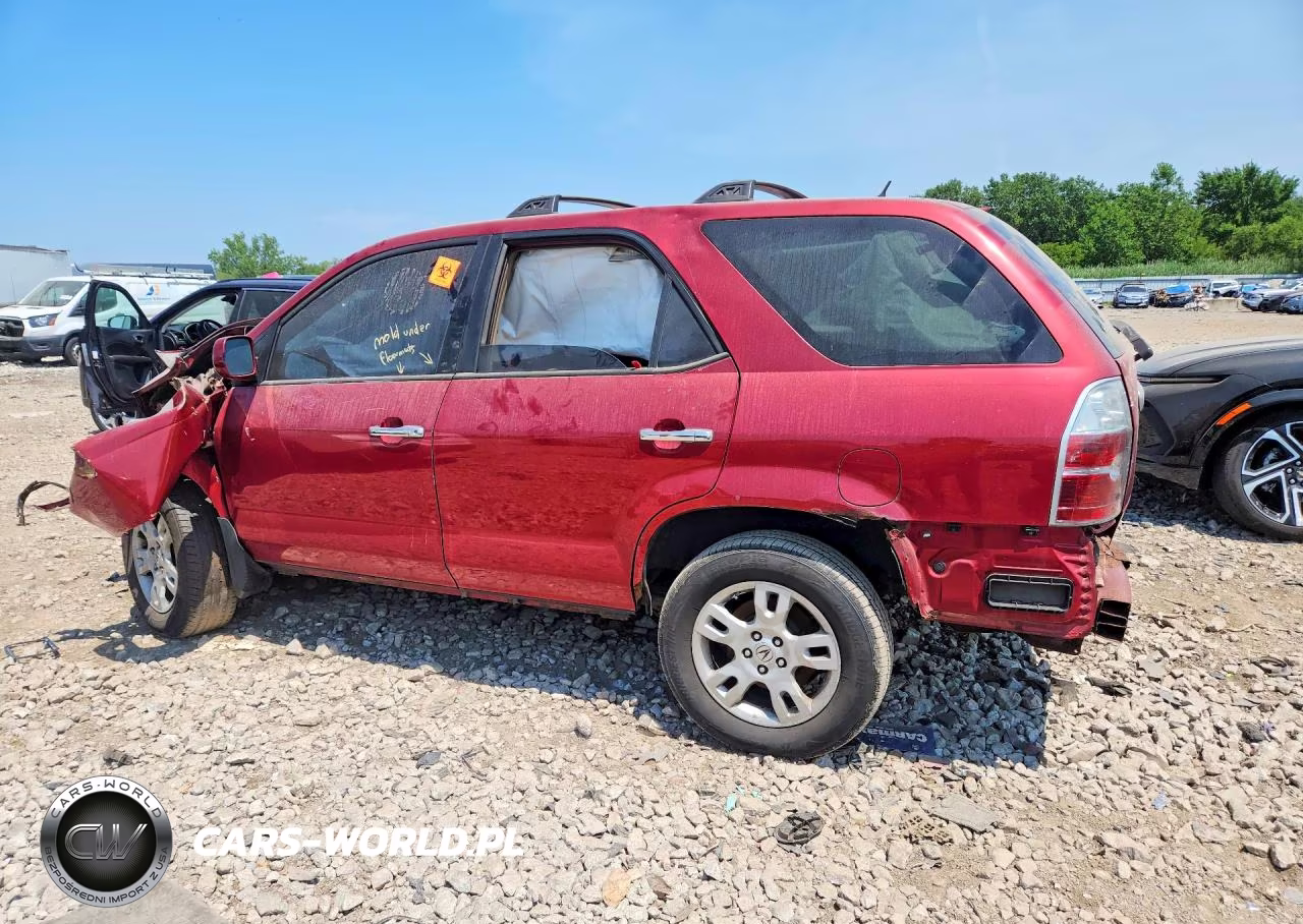 2006 Acura Mdx Touring VIN:2HNYD18836H533756 - 2