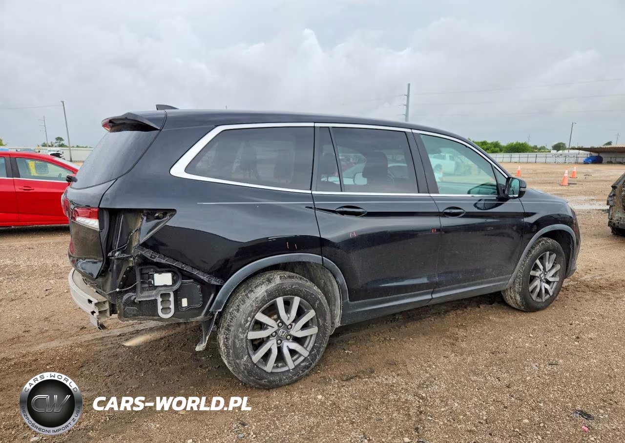 2019 Honda Pilot Exl VIN:5FNYF5H59KB015292 - 3