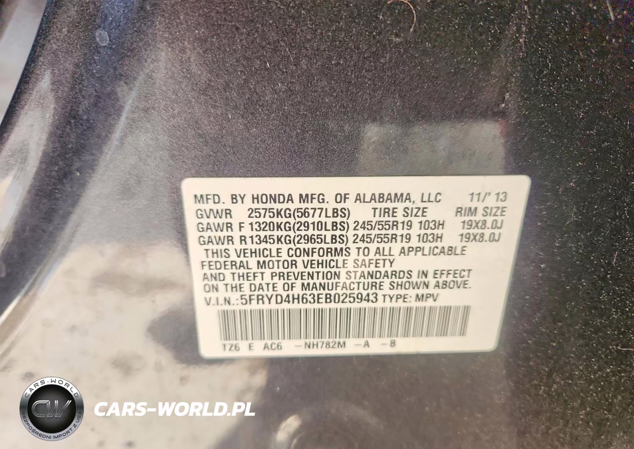 2014 Acura Mdx Technology VIN:5FRYD4H63EB025943 - 13