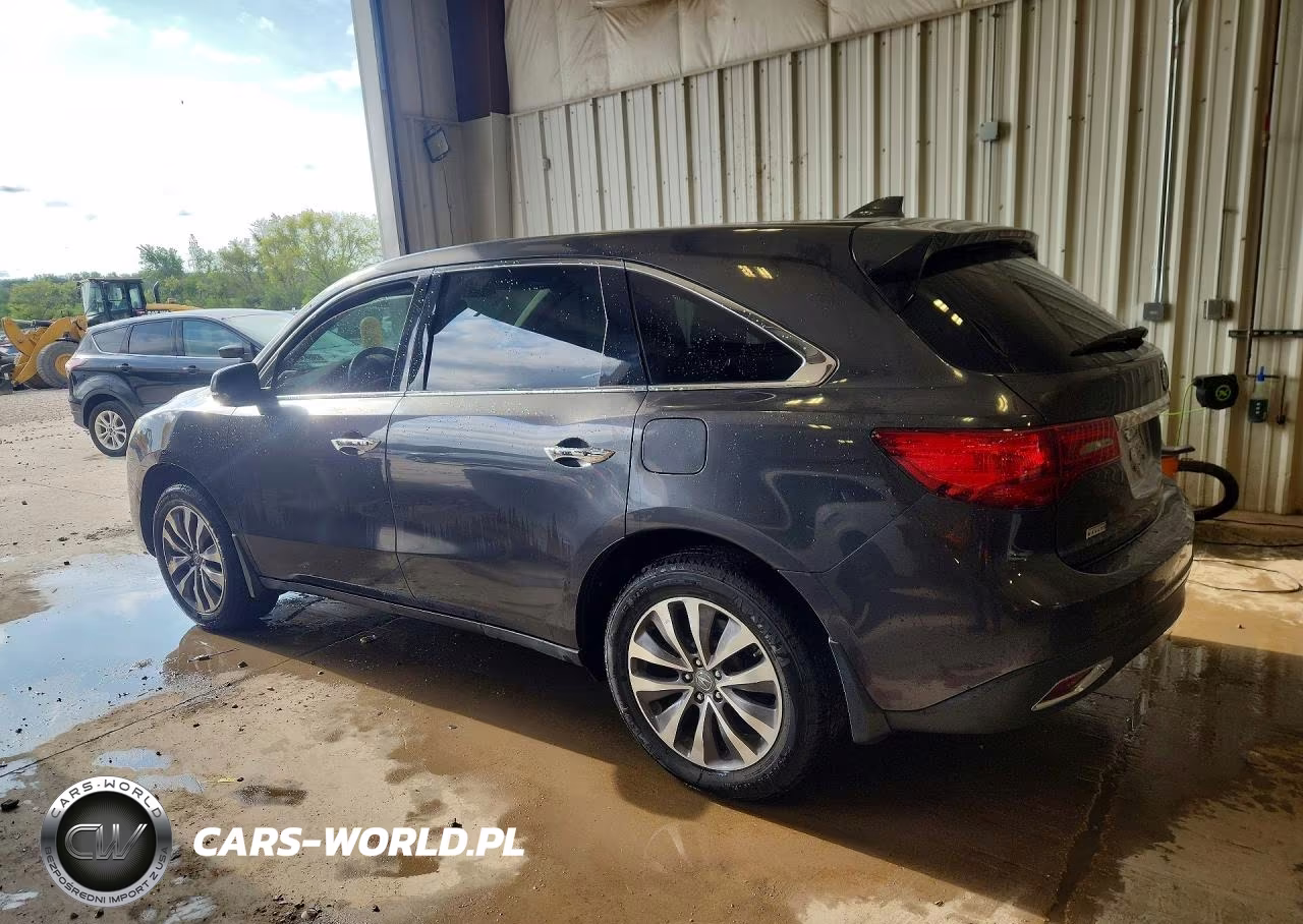 2014 Acura Mdx Technology VIN:5FRYD4H63EB025943 - 2