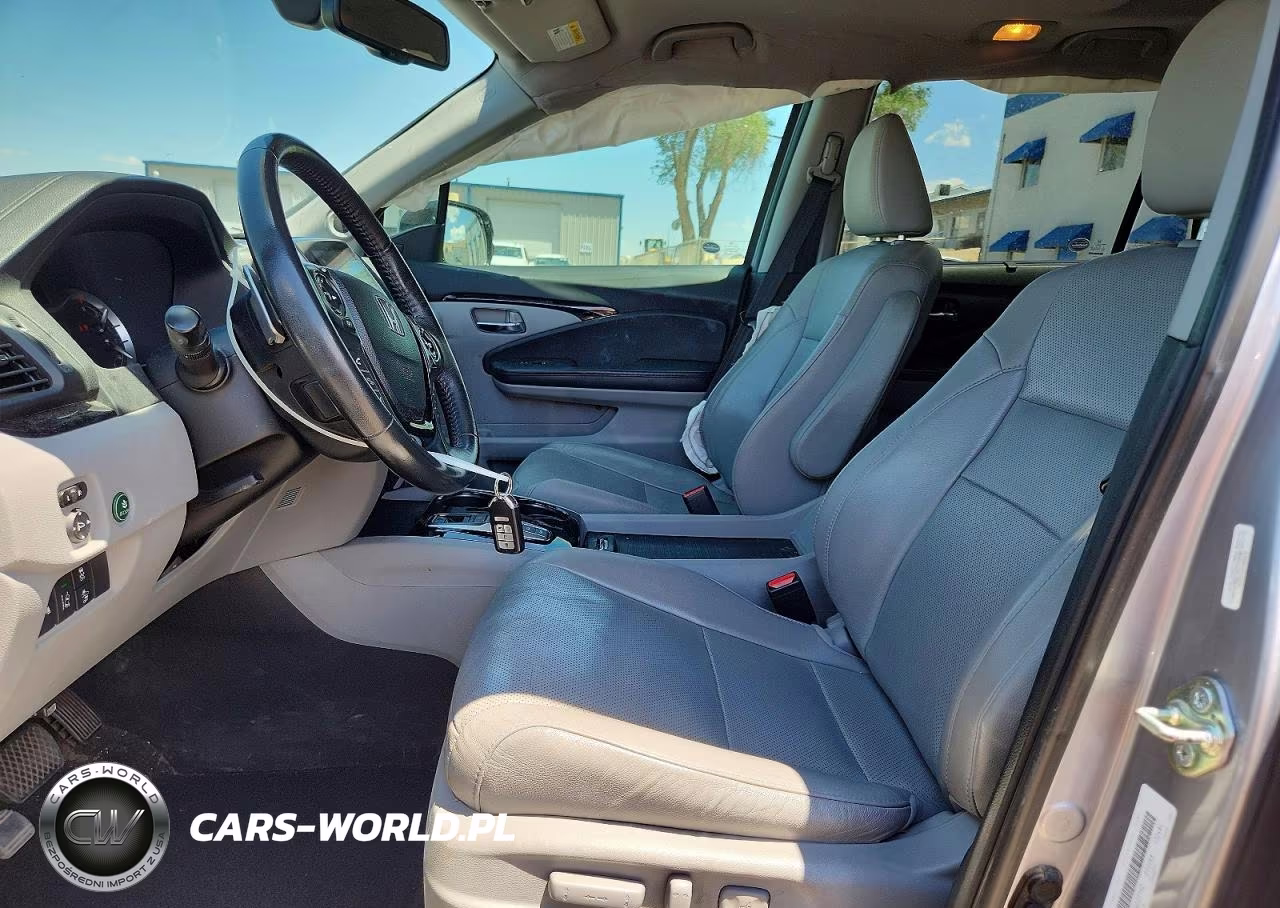 2017 Honda Pilot Elite VIN:5FNYF6H07HB003192 - 7