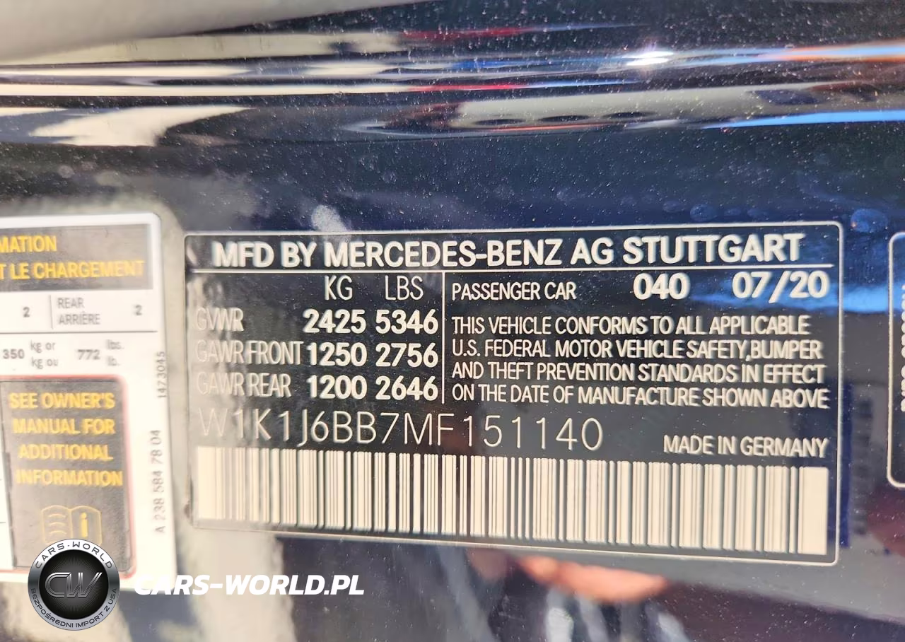 2021 Mercedes-Benz E Amg 53 VIN:W1K1J6BB7MF151140 - 13