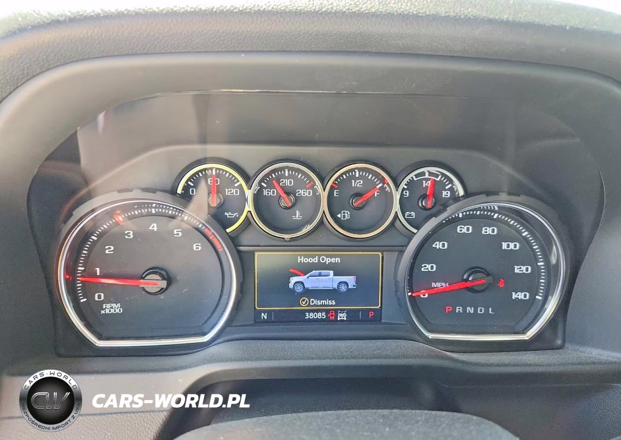 2021 Chevrolet Silverado K1500 Trail Boss Custom VIN:1GCPYCEF0MZ383736 - 9