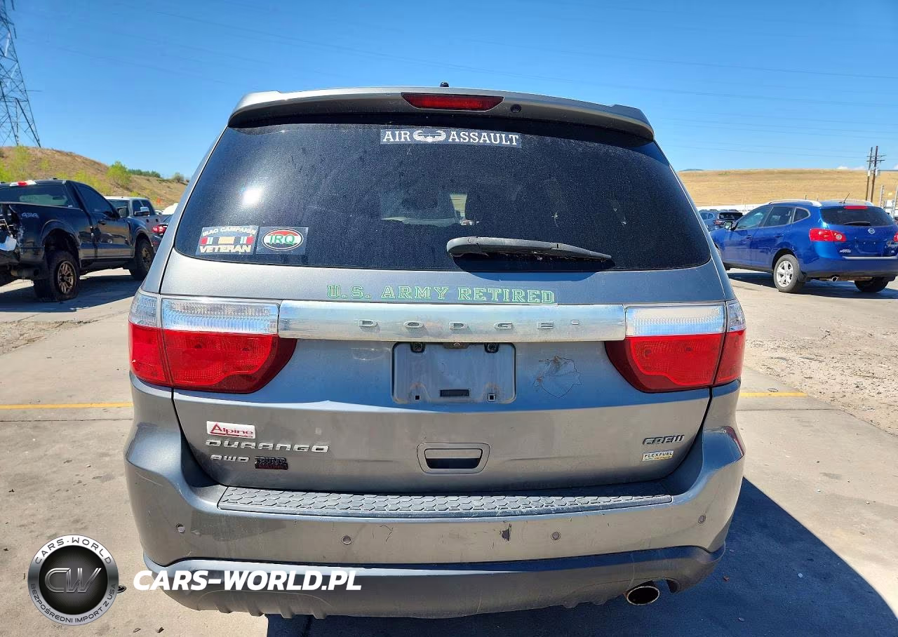 2011 Dodge Durango Crew VIN:1D4RE4GG8BC695805 - 6