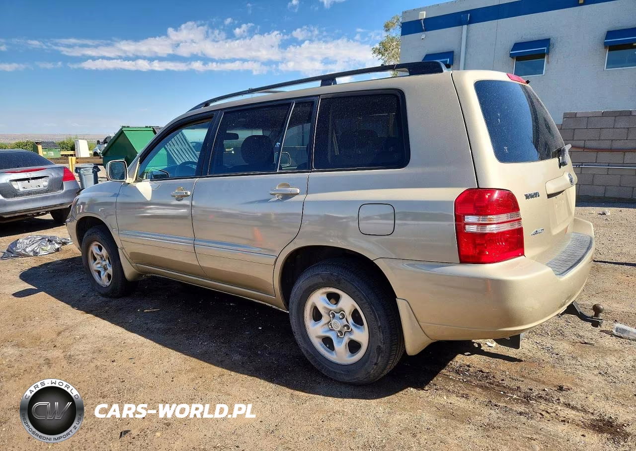 2001 Toyota Highlander Base VIN:JTEHD21A910002210 - 2