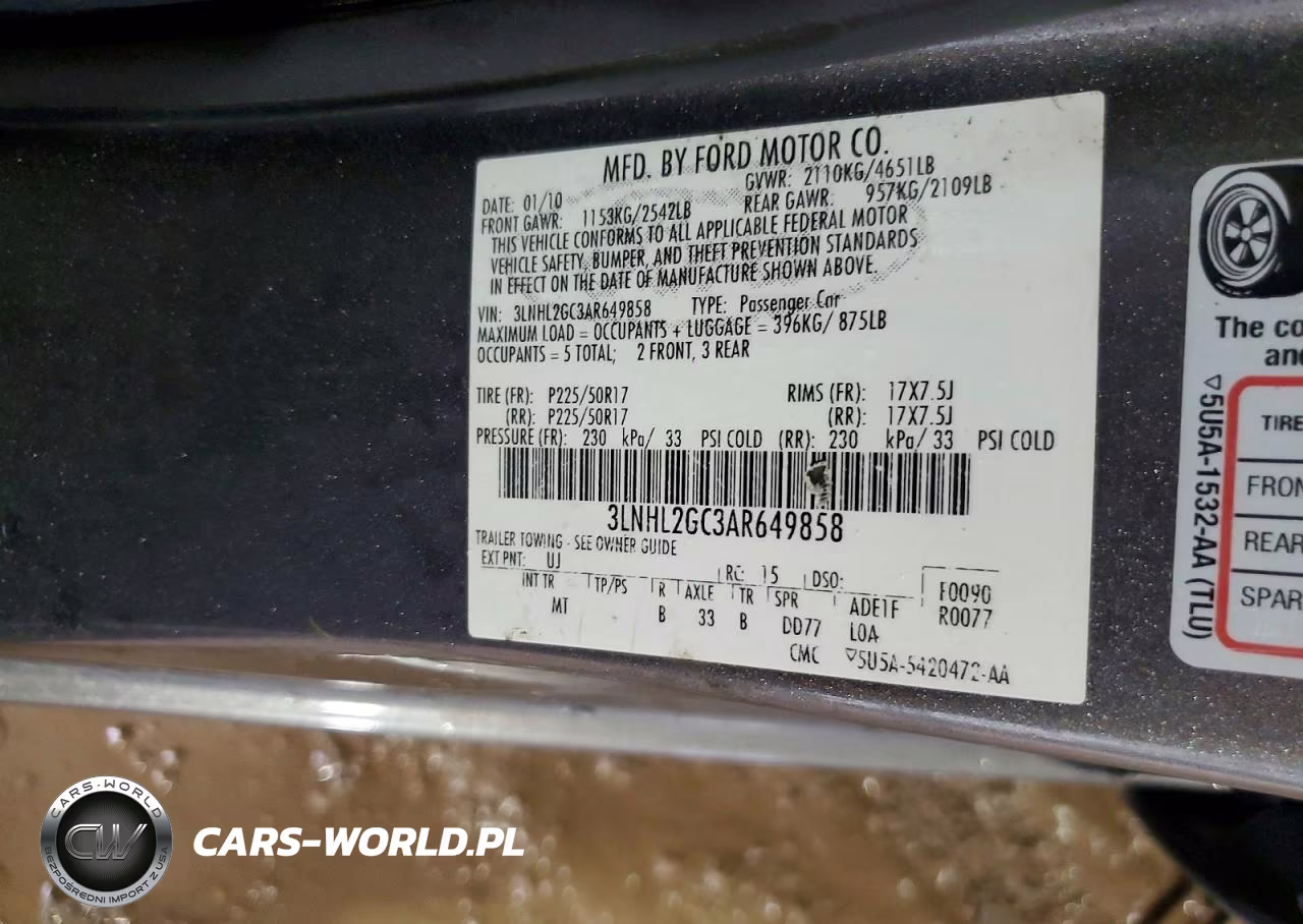 2010 Lincoln Mkz VIN:3LNHL2GC3AR649858 - 12