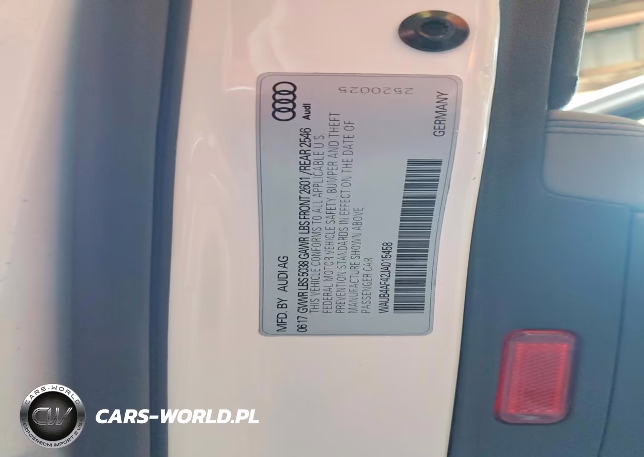 2018 Audi S4 Premium Plus VIN:WAUB4AF42JA015458 - 12