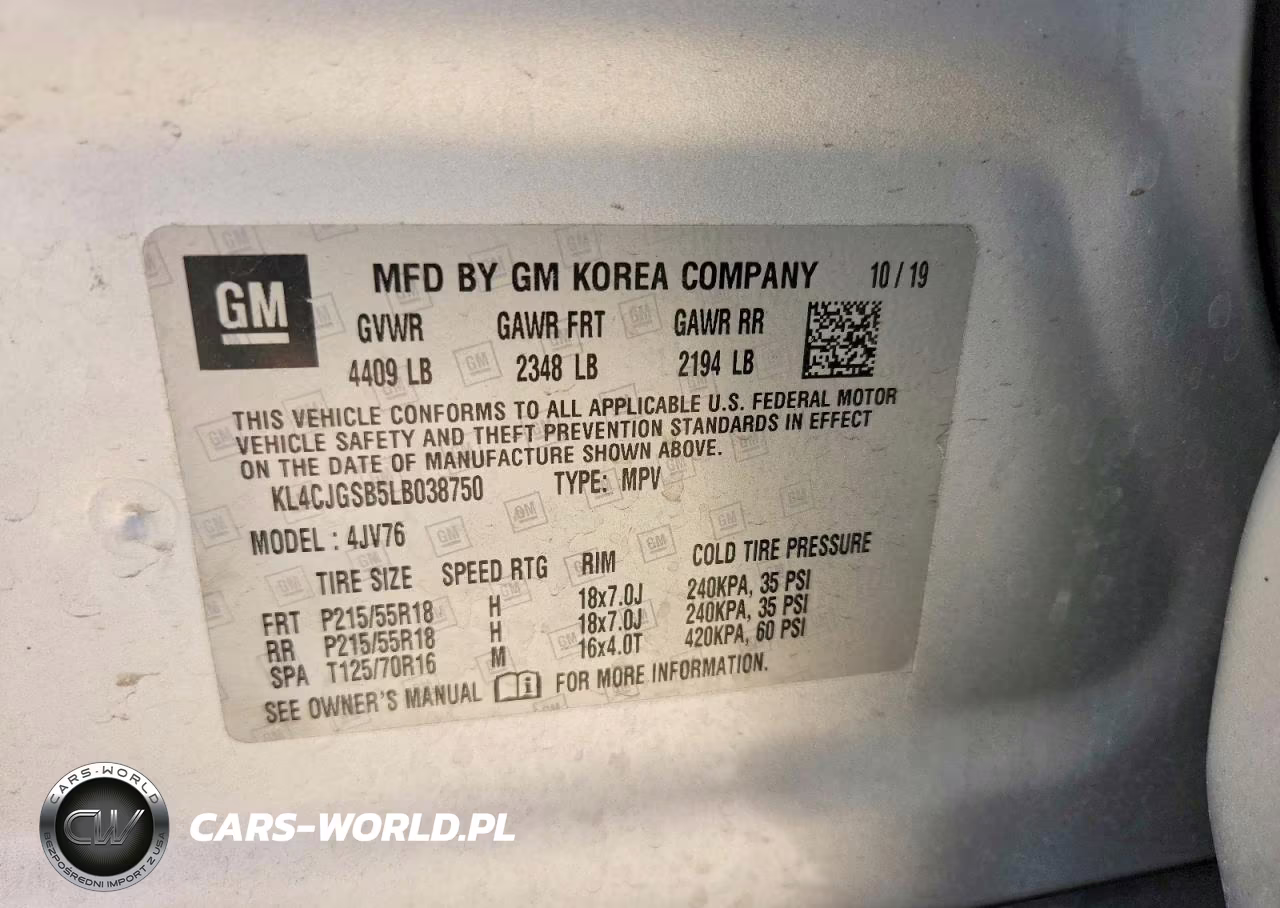 2020 Buick Encore Essence VIN:KL4CJGSB5LB038750 - 13