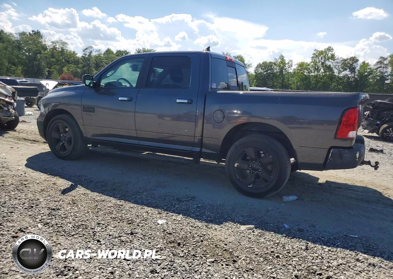 2017 Ram 1500 Slt VIN:1C6RR6LG1HS605208 - 2