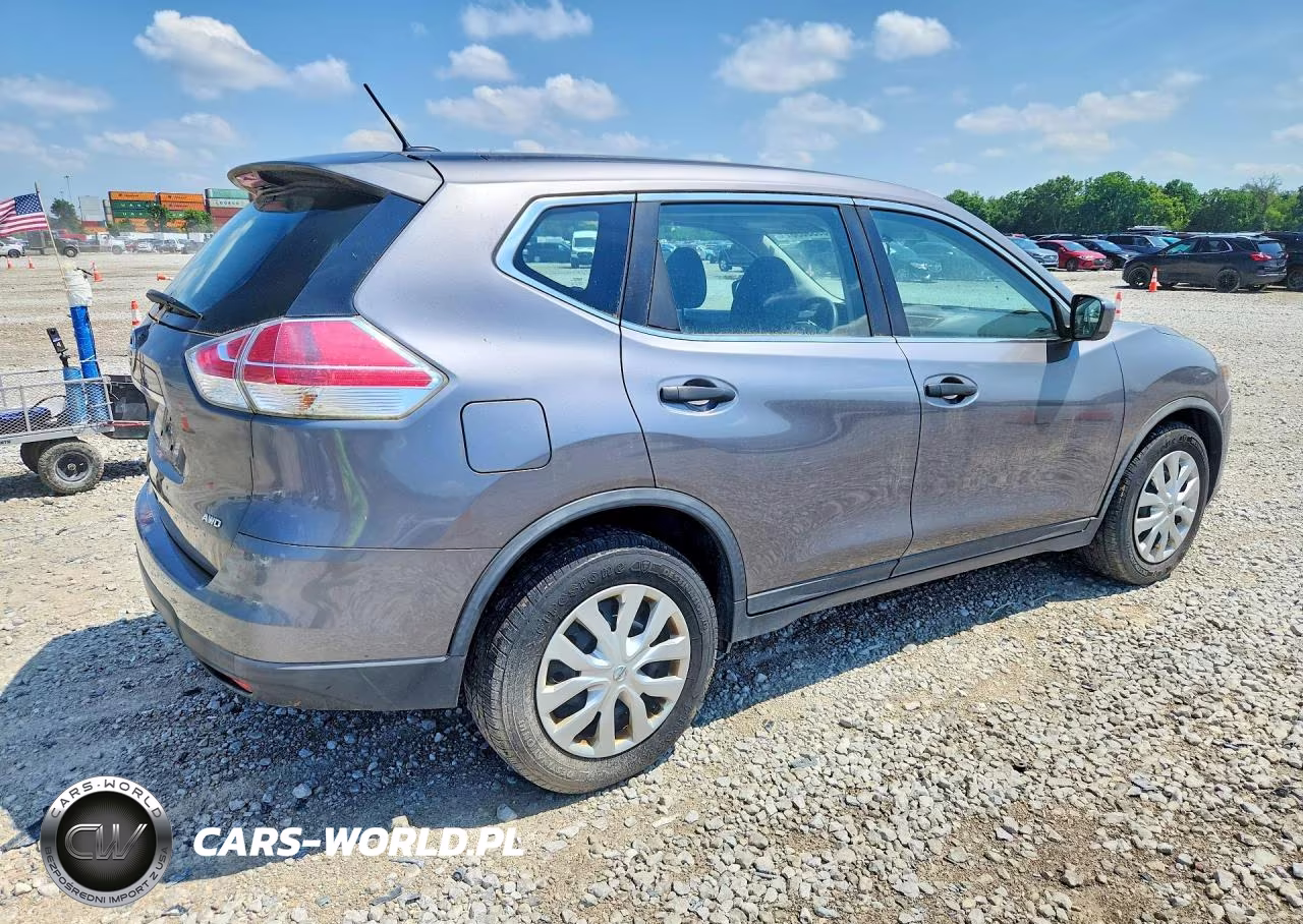 2016 Nissan Rogue S VIN:KNMAT2MV6GP685538 - 3