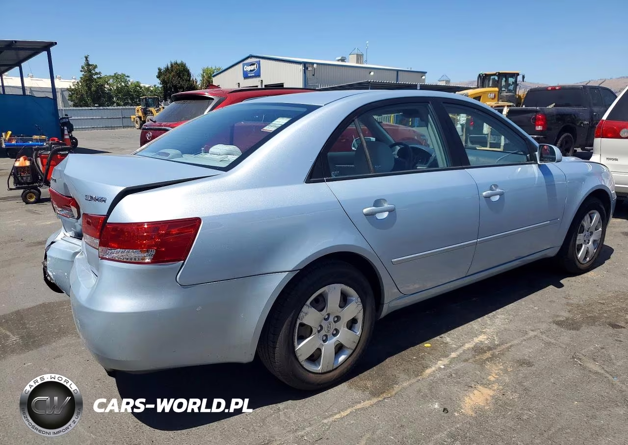 2006 Hyundai Sonata Gl VIN:5NPET46CX6H072647 - 3