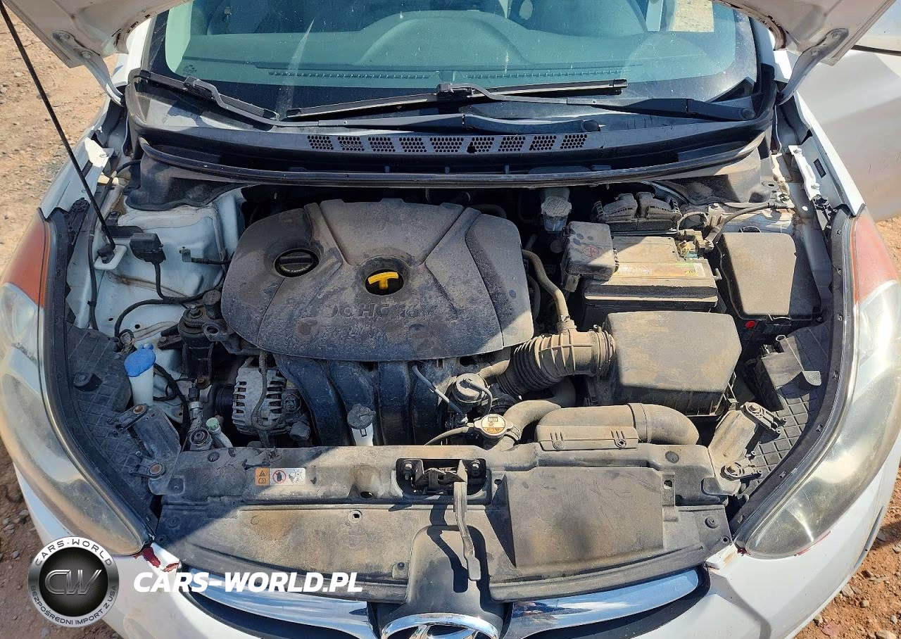 2013 Hyundai Elantra Gls VIN:5NPDH4AEXDH434866 - 11