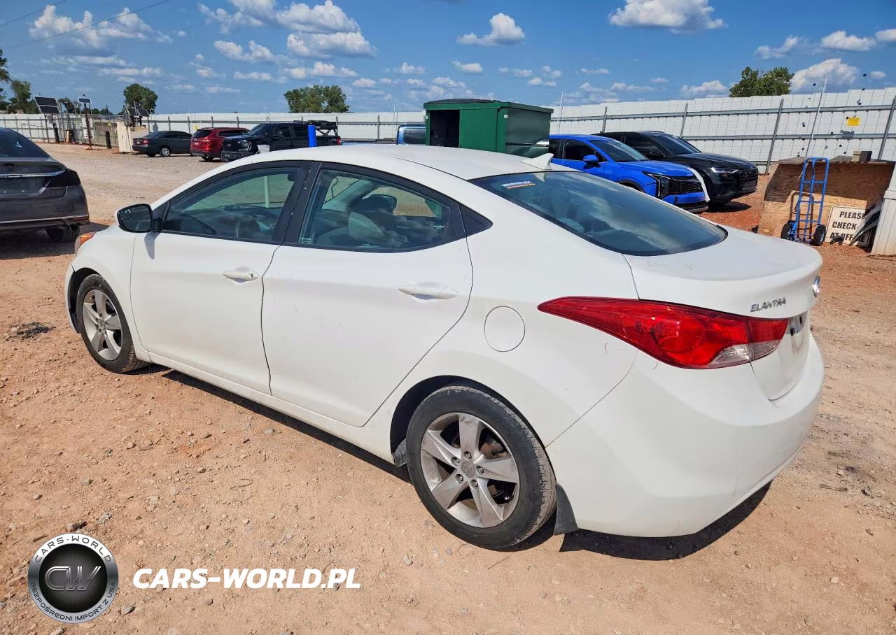 2013 Hyundai Elantra Gls VIN:5NPDH4AEXDH434866 - 2