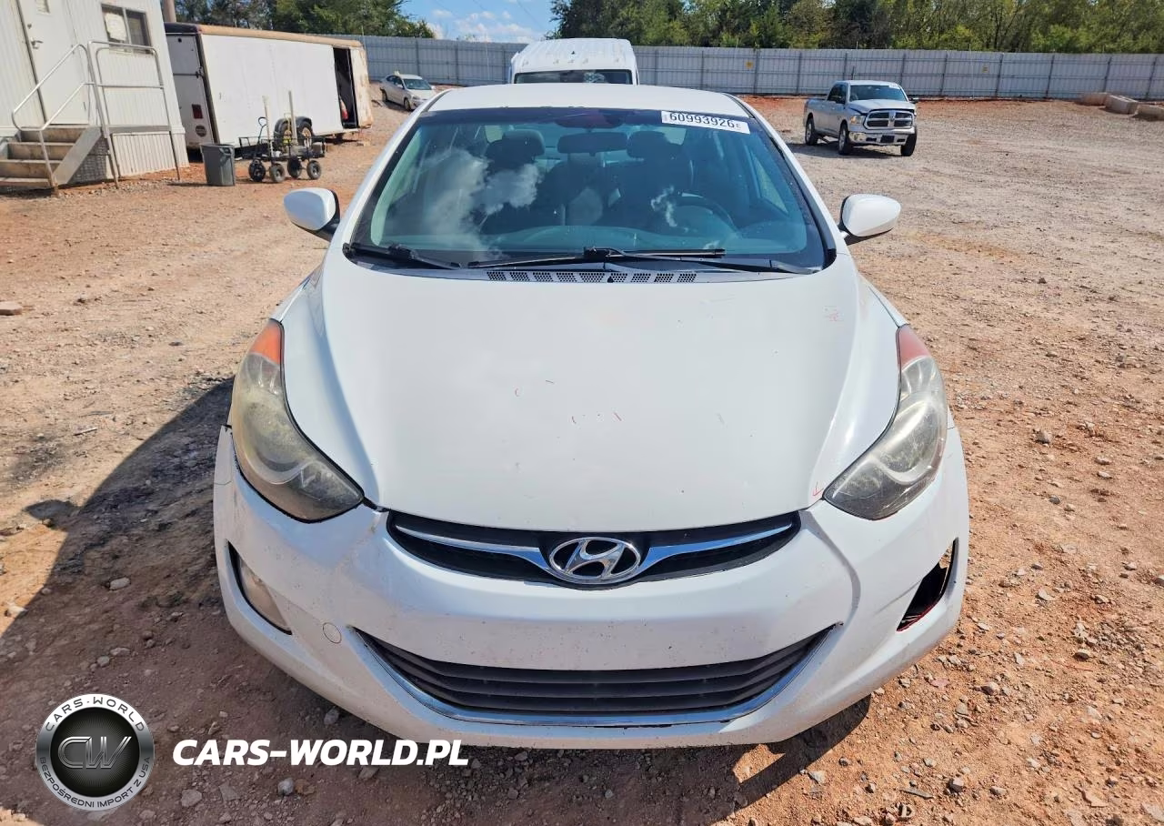 2013 Hyundai Elantra Gls VIN:5NPDH4AEXDH434866 - 5